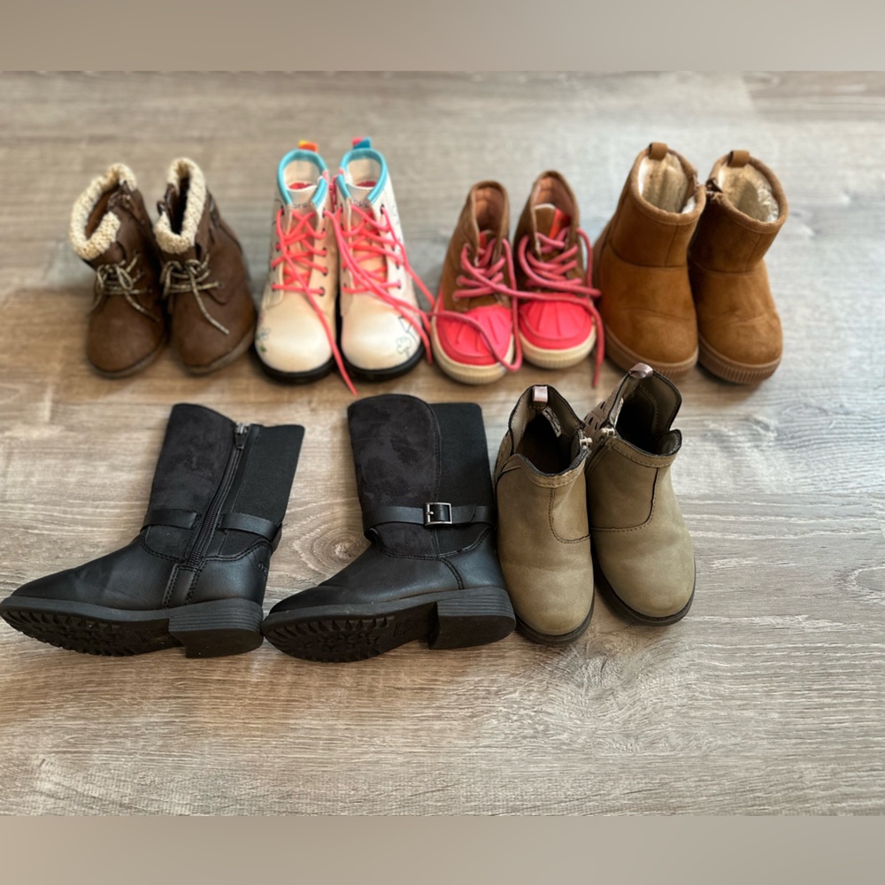 Toddler Boot Bundle 7 for $20